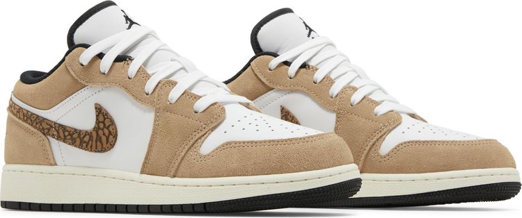 Air Jordan 1 Low SE GS Brown Elephant