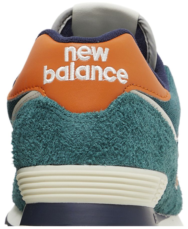 New Balance 574 Aqua Green Orange