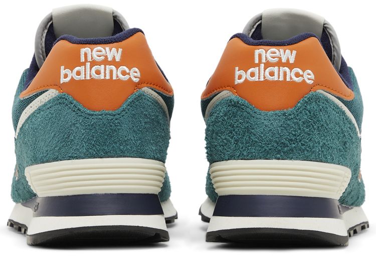 New Balance 574 Aqua Green Orange