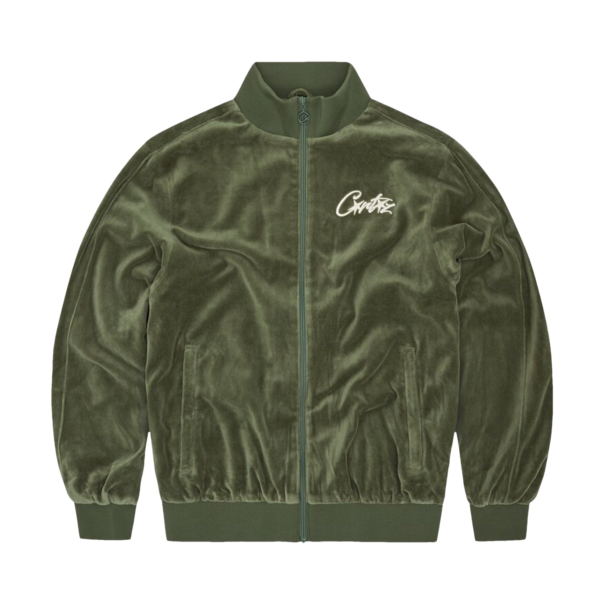 Buy Corteiz VVS Velour Jacket 'Green' - 8127 1FW230314VVJ GREE 