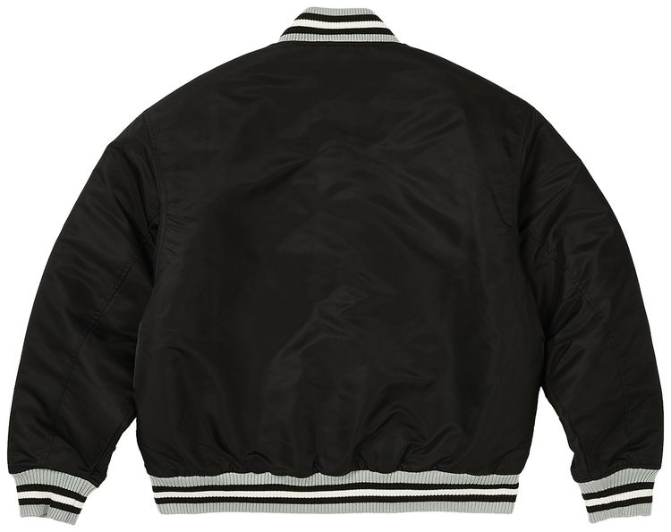 Palace Satin The Arena Jacket Black