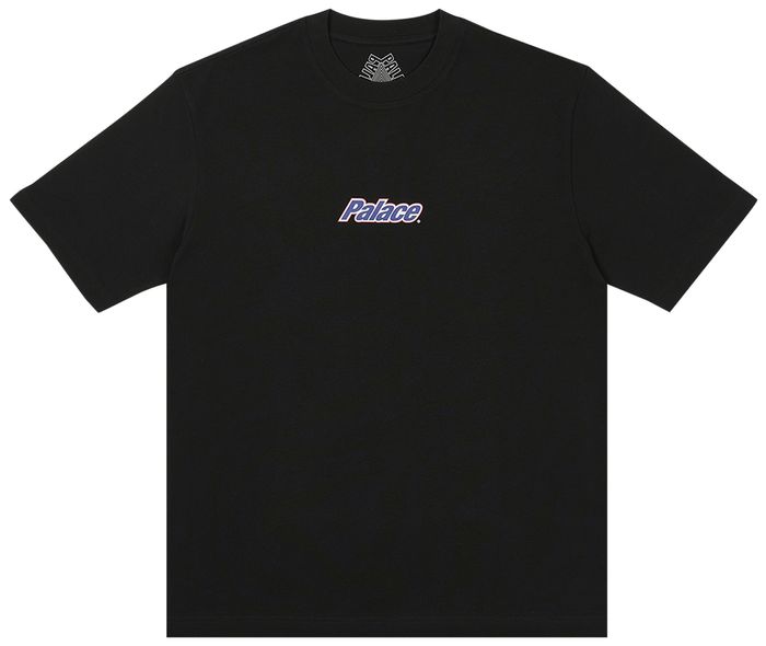 Buy Palace Standard TShirt 'Black' P25TS079 GOAT