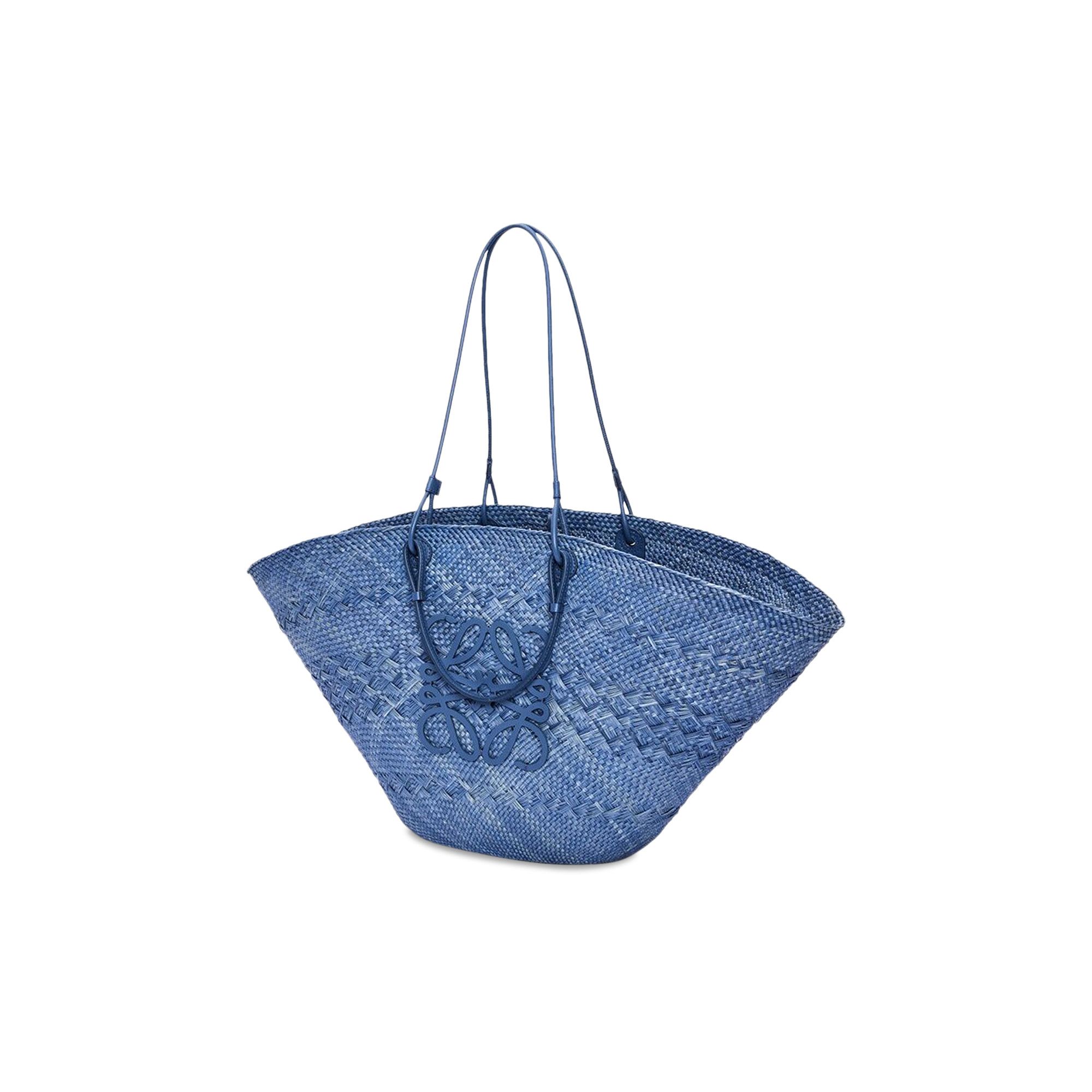 Buy Loewe Anagram Basket Large Bag 'Denim Blue' - A223F04X13 8798