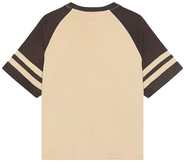 Rhude Action Raglan Tee KhakiBlack
