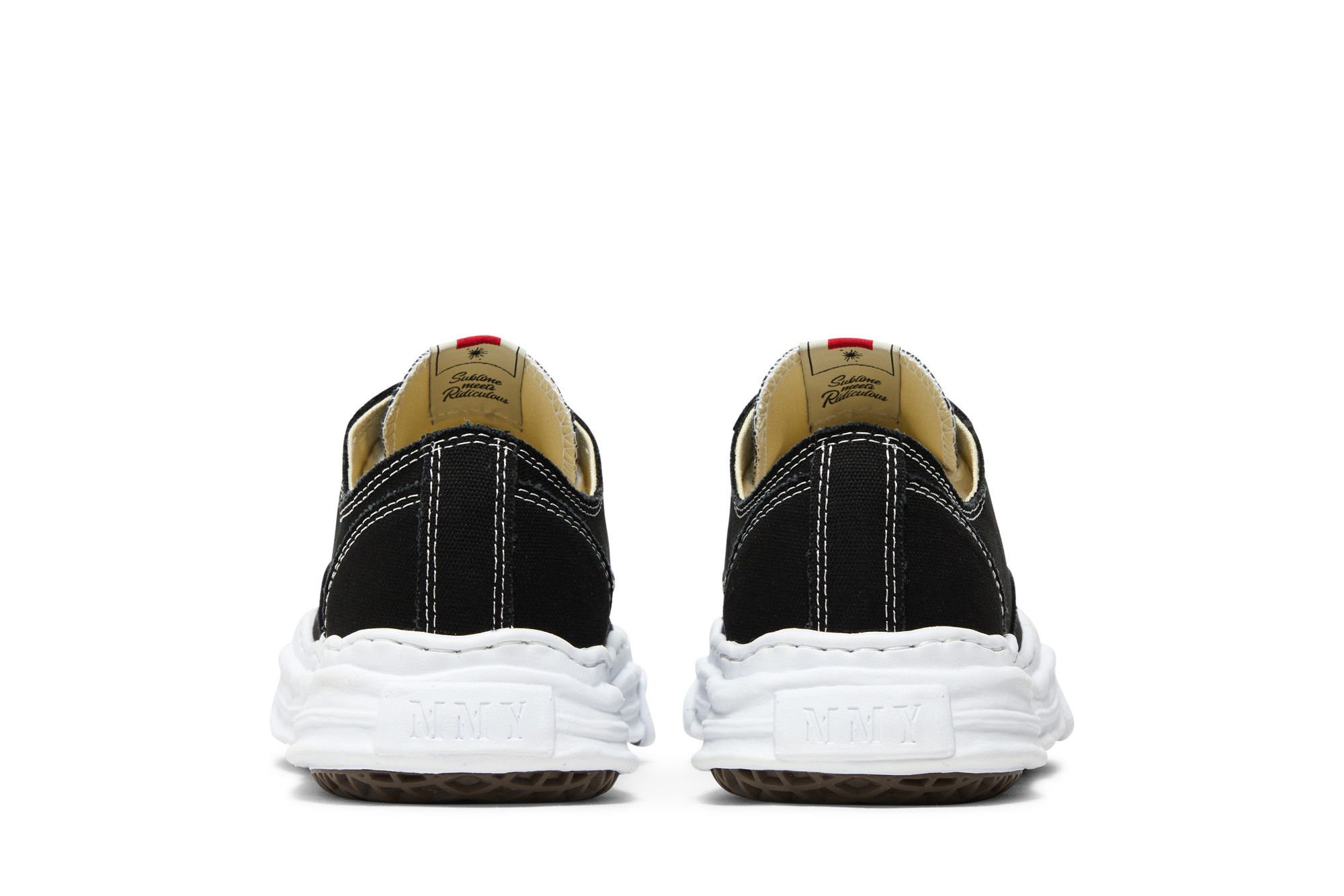 Buy Maison Mihara Yasuhiro Hank OG Sole Canvas Low 'Black