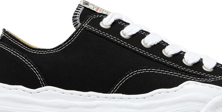 Maison Mihara Yasuhiro Hank OG Sole Canvas Low Black White