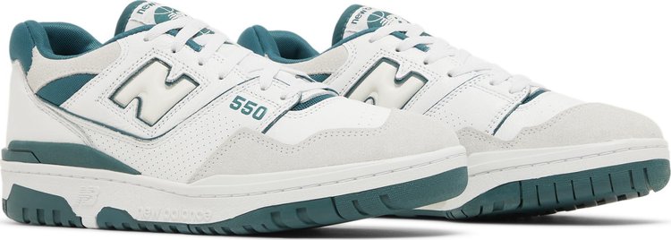 550 White Vintage Teal