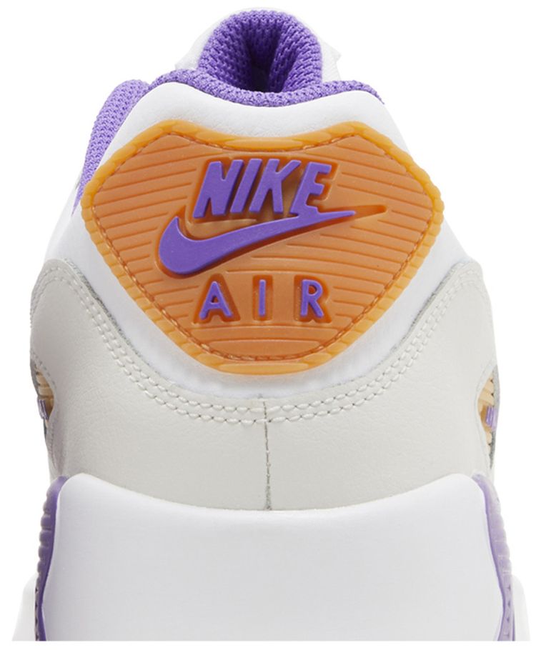 Nike Air Max 90 Leather GS White Action Grape