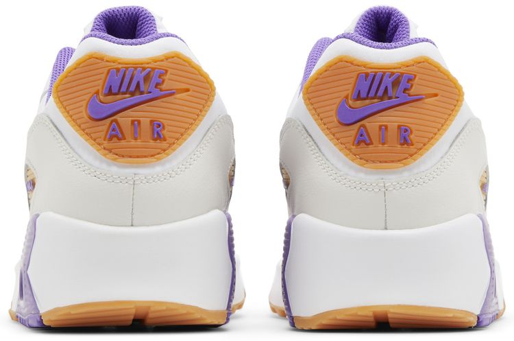Nike Air Max 90 Leather GS White Action Grape