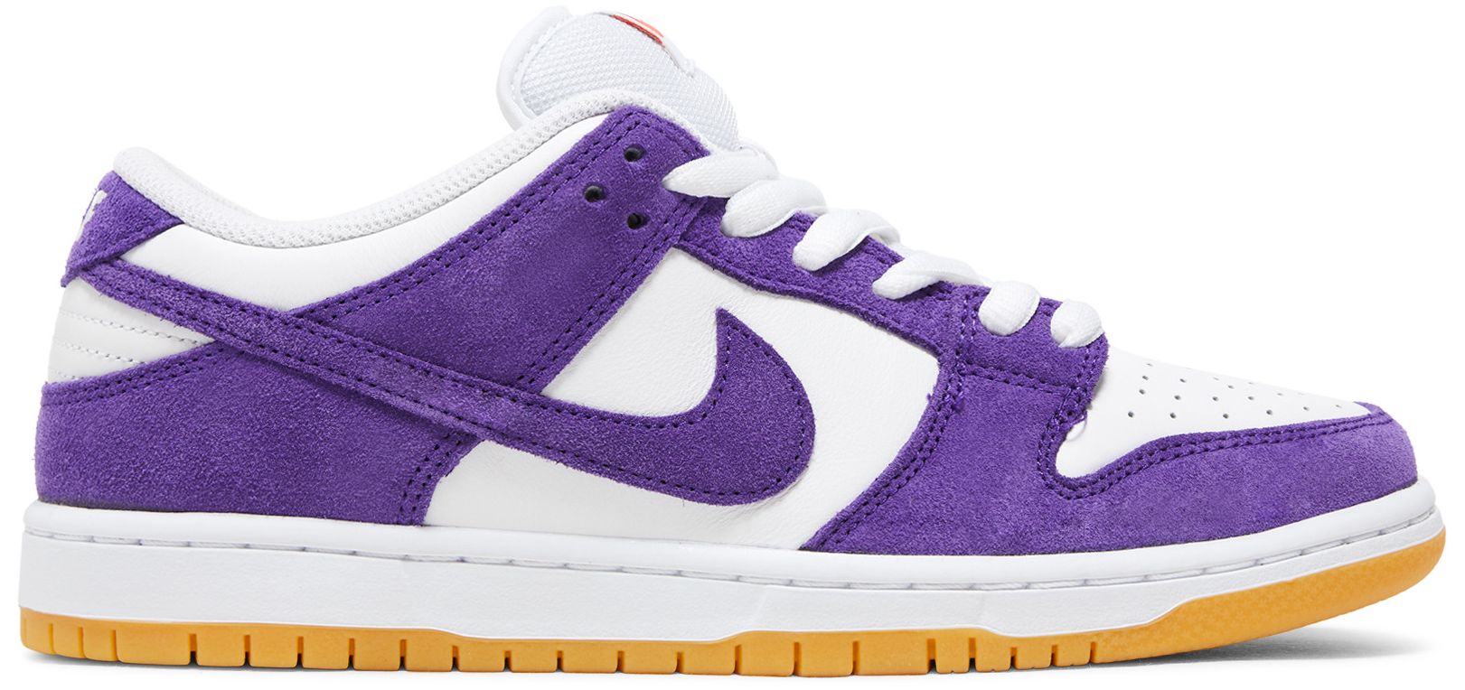 low top purple dunks