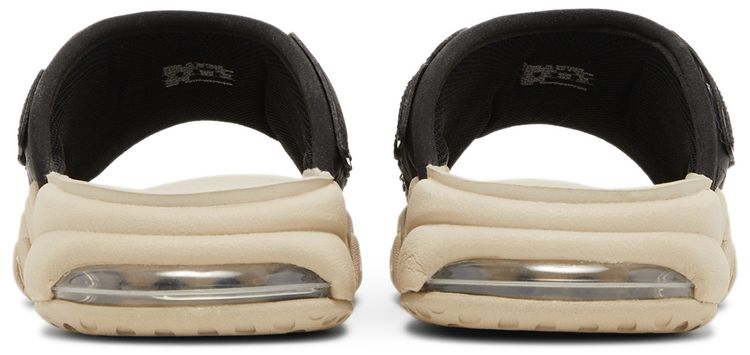 Air More Uptempo Slide Black Sanddrift Iridescent