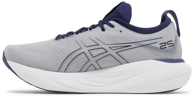 Asics Gel Nimbus 25 Wide Sheet Rock Indigo Blue