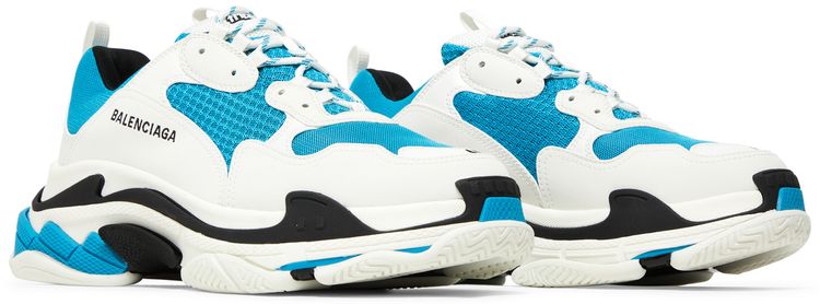 Balenciaga Triple S Sneaker White Carib Blue