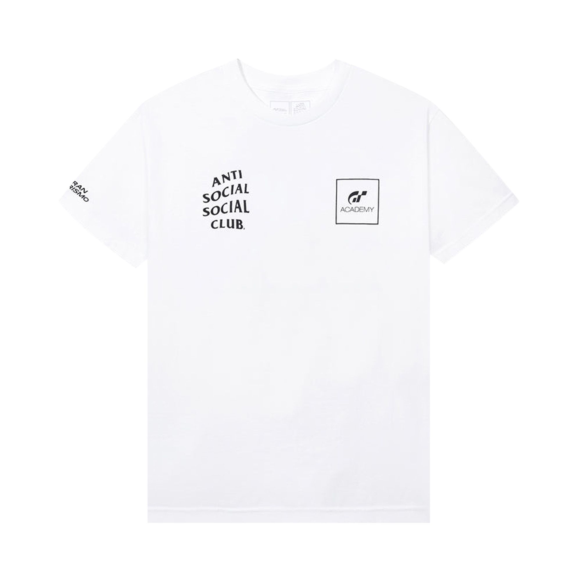 Buy Anti Social Social Club x Gran Turismo Flag Tee 'White