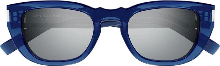 Saint Laurent Cat Eye Frame Sunglasses 'Blue'