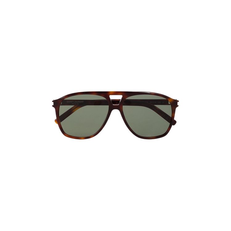 Saint Laurent Aviator Sunglasses Havana