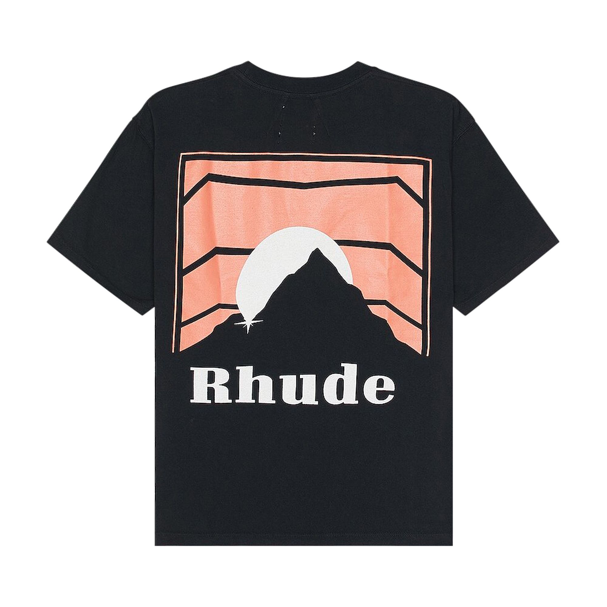 【関税込み】Rhude ブラック Lamborghini Moonlight Tシャツ Black Lamborghini Moonlight T-Shirt by Rhude on Sale