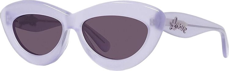 Loewe Curvy Sunglasses Violet