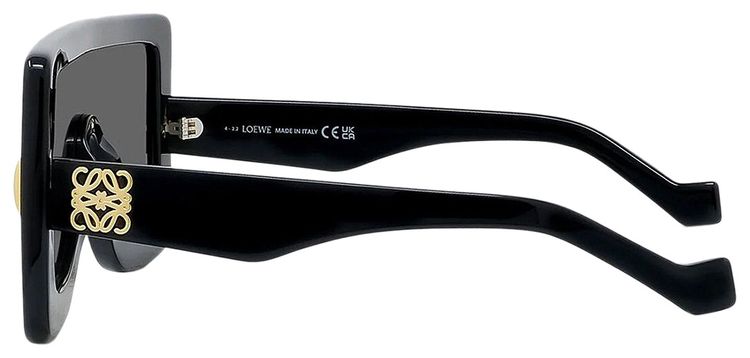 Loewe Anagram Mask Sunglasses BlackSmoke