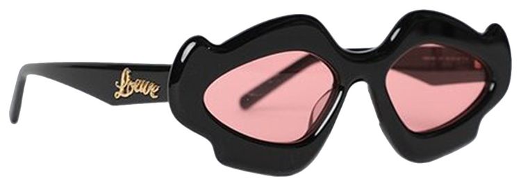 Loewe x Paulas Ibiza Flame Sunglasses Shiny BlackViolet