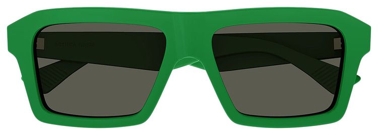 Bottega Veneta Square Frame Sunglasses Green