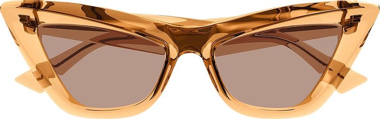 Bottega Veneta Cat Eye Frame Sunglasses Orange