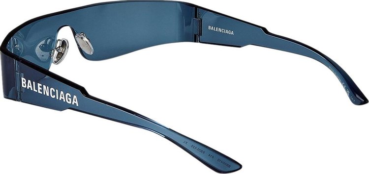 Balenciaga Mono Frame Sunglasses Blue