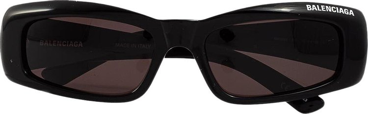 Balenciaga Rectangular Frame Sunglasses 'Black'