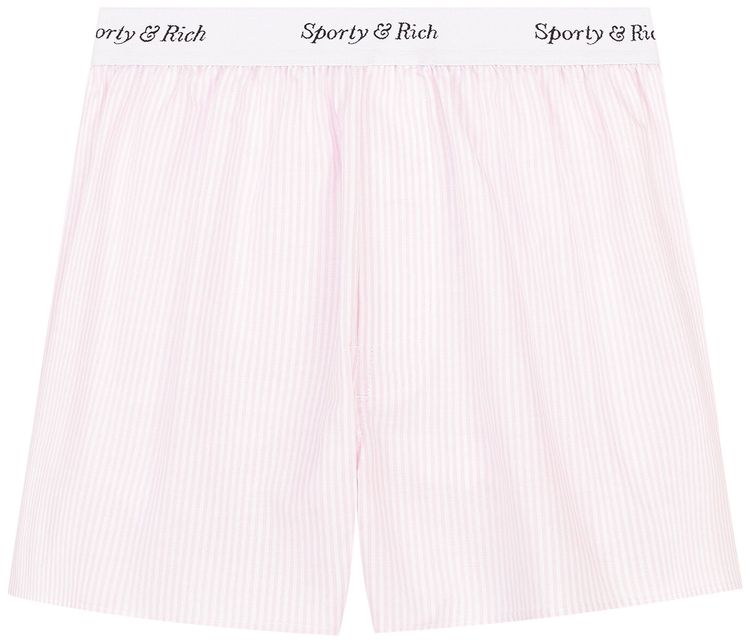 Sporty  Rich Boxer Short RoseWhite
