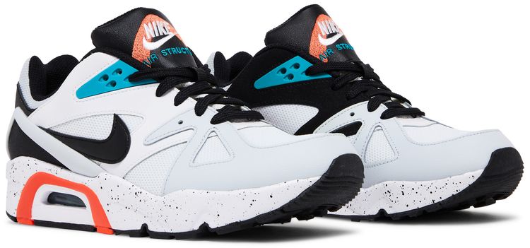 Nike Air Structure GS White Speckled Turf Orange