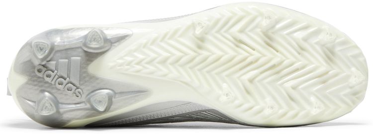 Adidas Adizero Cleats Grey Silver Metallic