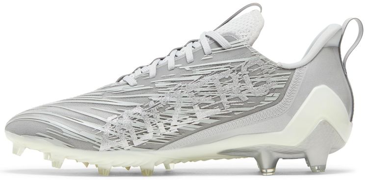 Adidas Adizero Cleats Grey Silver Metallic
