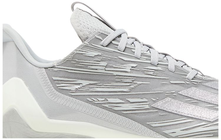 Adidas Adizero Cleats Grey Silver Metallic
