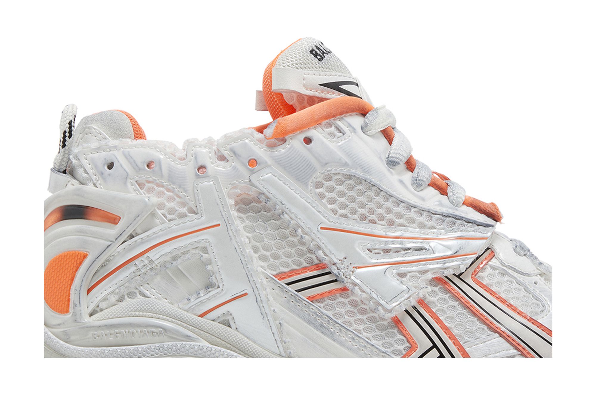 Orange and white balenciaga new arrivals