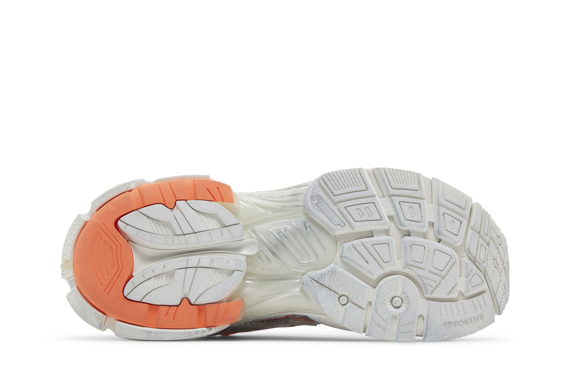 Buy Balenciaga Wmns Runner Sneaker 'White Fluo Orange' - 677402 W3RBM 9770  | GOAT
