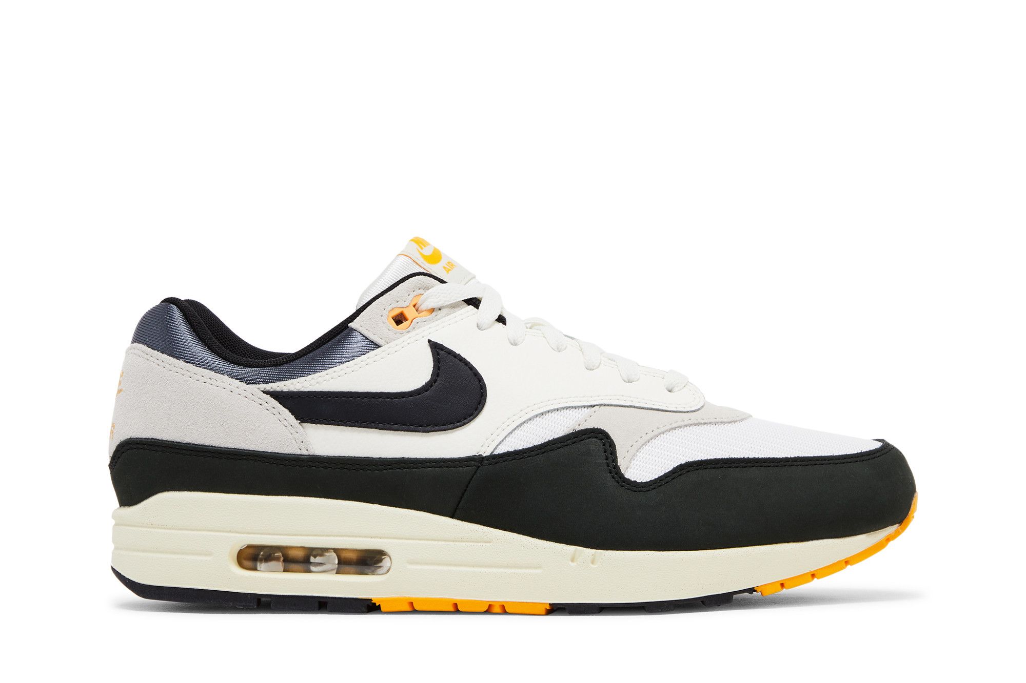 Air max 1 black and gold on sale