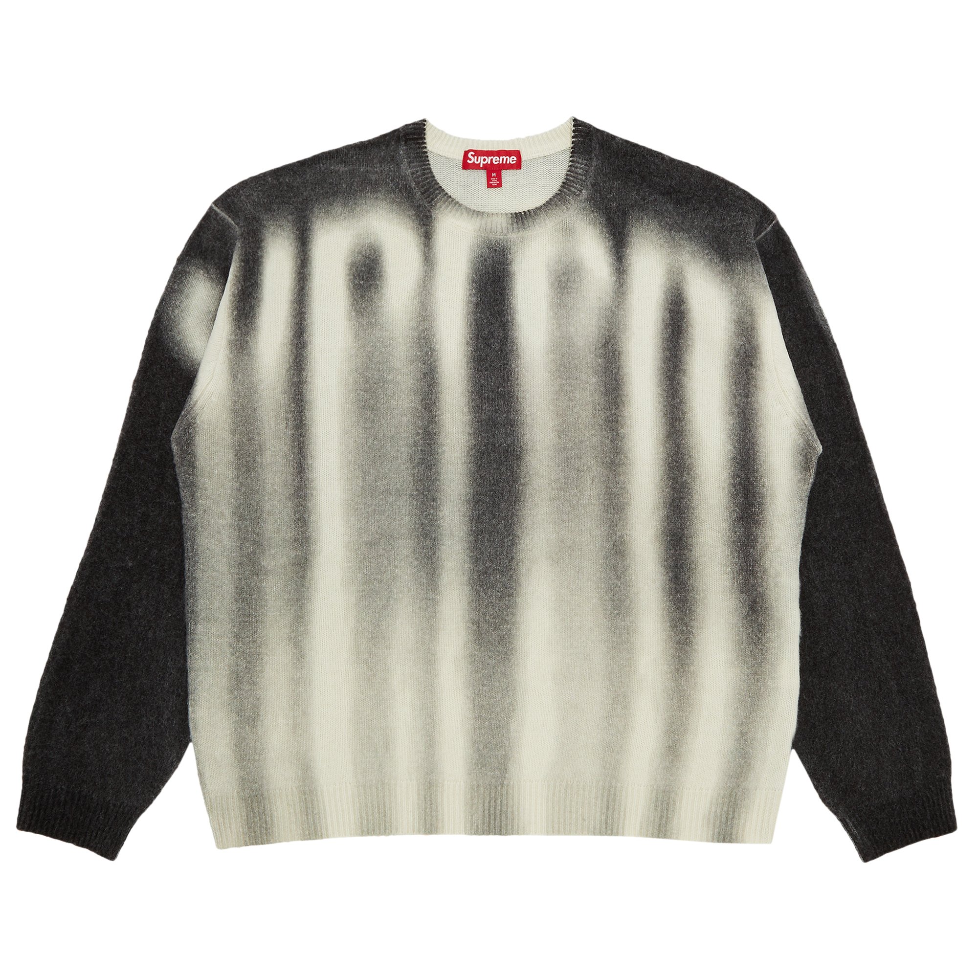 超熱 XL SUPREME 23AW Blurred Logo Sweater 黒 ニット/セーター