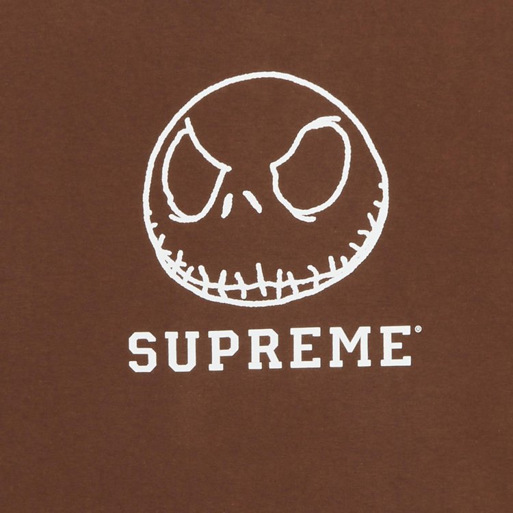 Supreme Skeleton Tee Brown