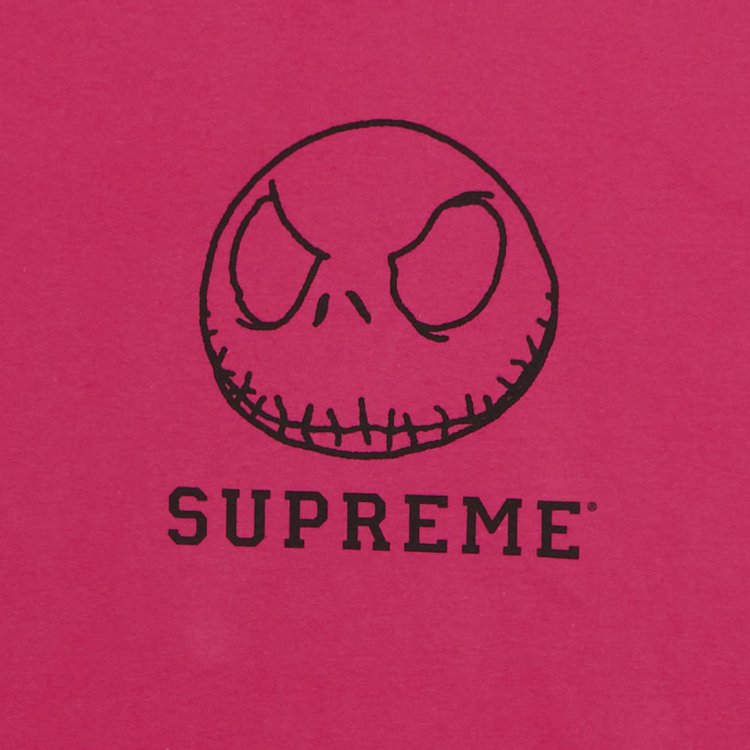 Supreme Skeleton Tee Pink