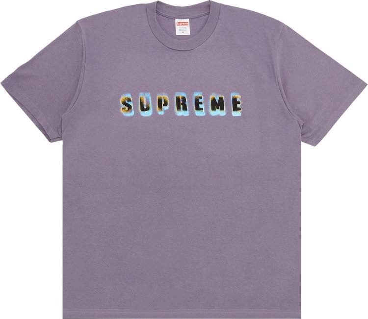 Supreme Stencil Tee 'Dusty Purple'