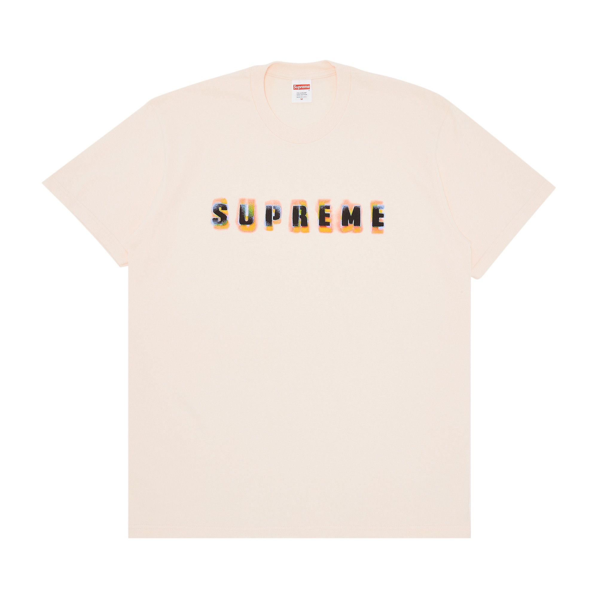 トップス SUPREME stencil tee pale pink Buy Supreme Stencil Tee 'Pale Pink' - FW23T32 PALE PINK | GOAT