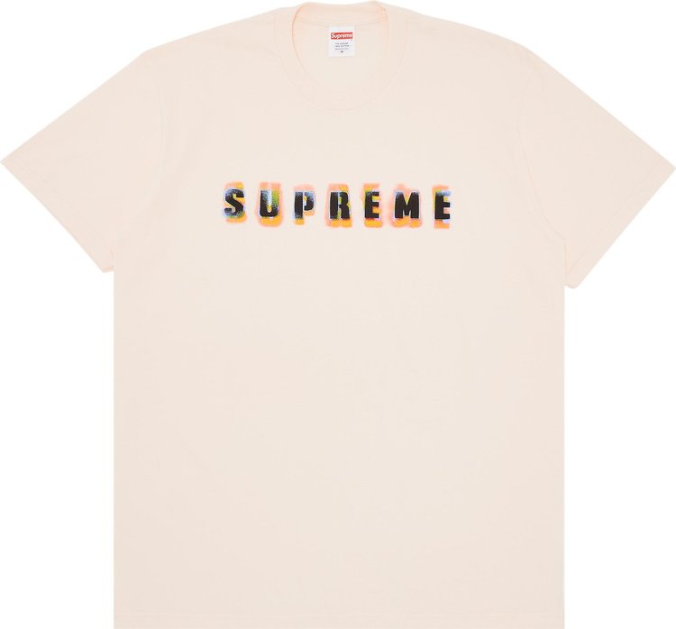 Supreme Stencil Tee Pale Pink