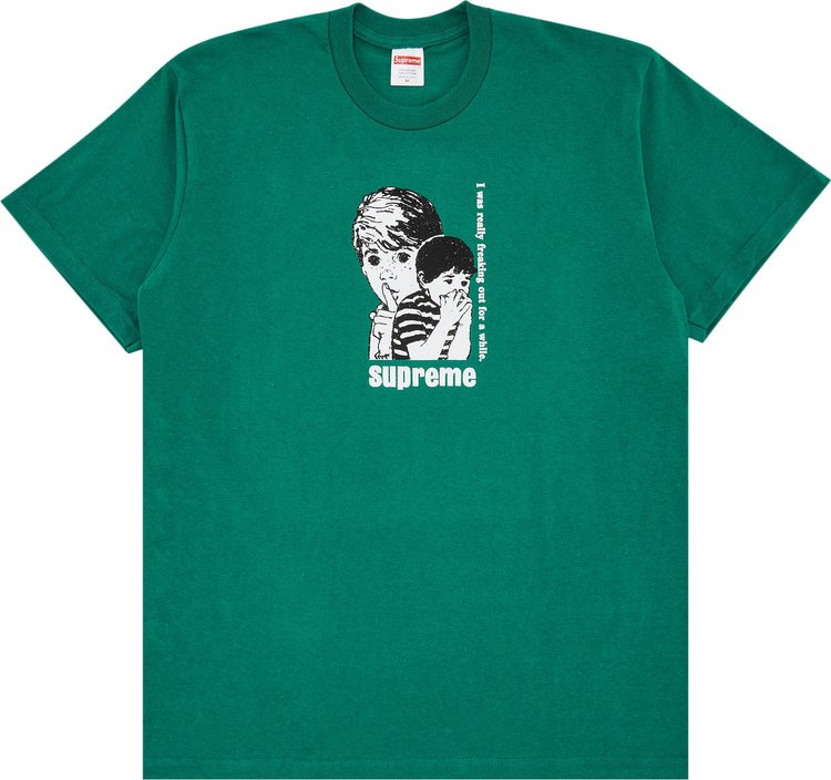 Supreme Freaking Out Tee Light Pine