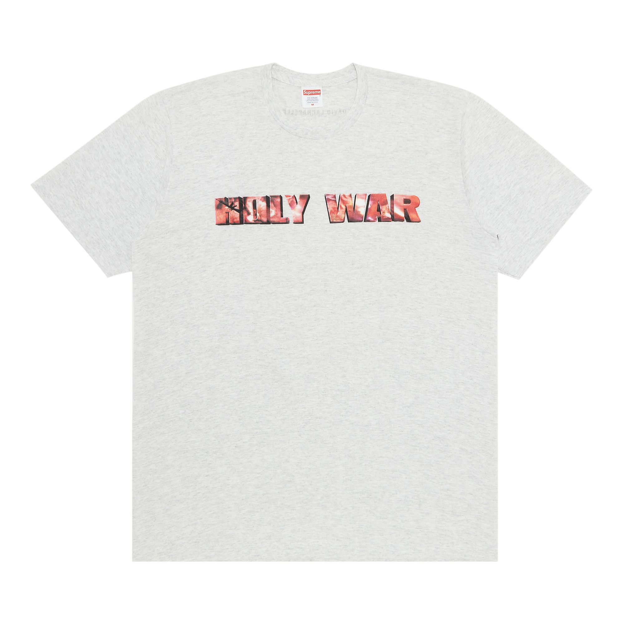 古典 War Holy Supreme Buy Tee GOAT | GREY ASH FW23T44 - Grey' 'Ash トップス
