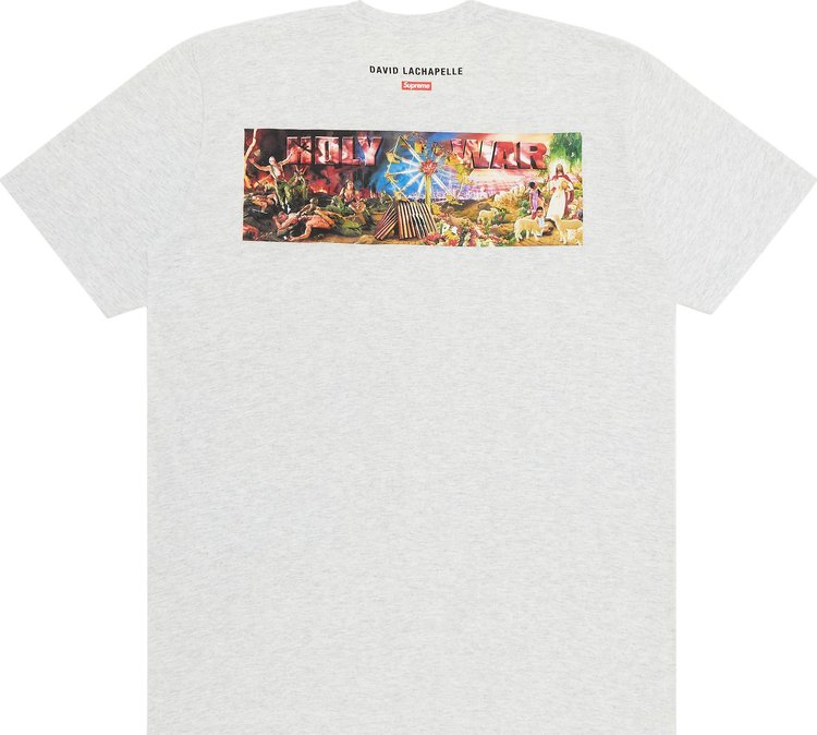 Supreme Holy War Tee Ash Grey