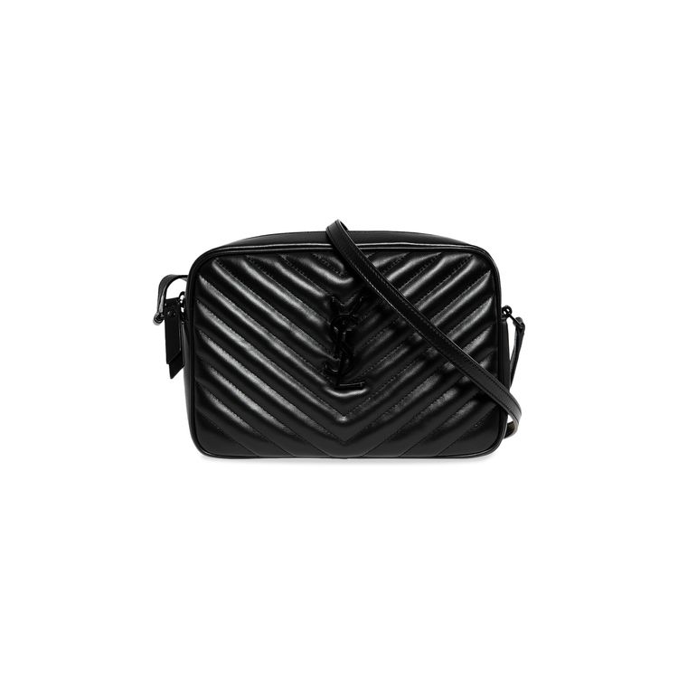 Saint Laurent Monogram Lou Camera Bag Black