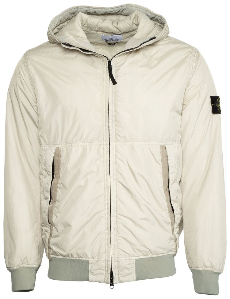 Stone Island Hooded Jacket Plaster
