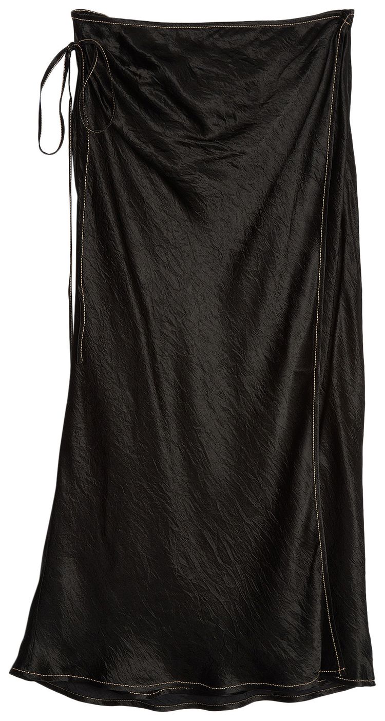 Acne Studios Belted Skirt Black