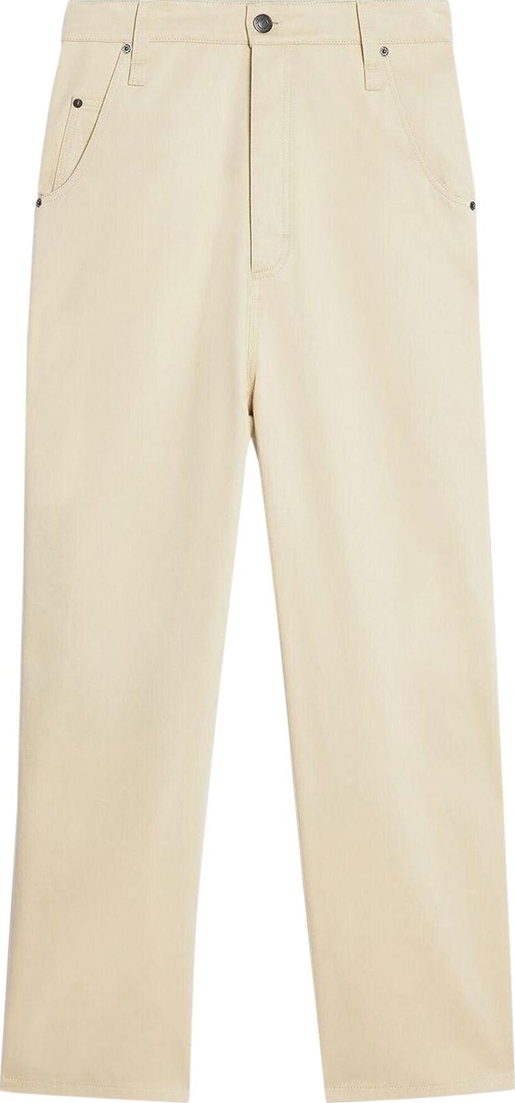 Ami Alex Fit Pants Vanilla