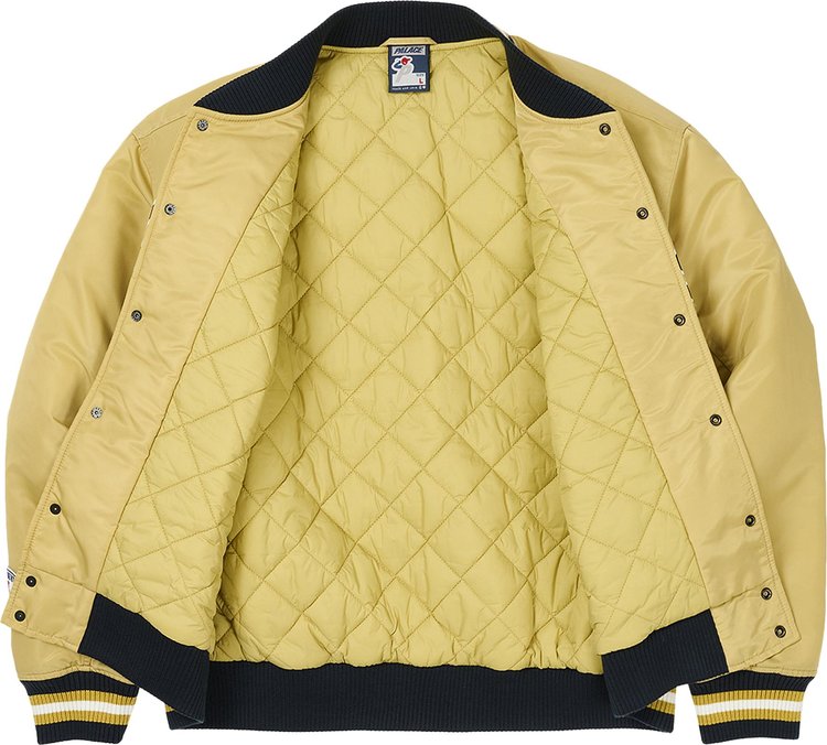 Palace Satin The Arena Jacket Gold